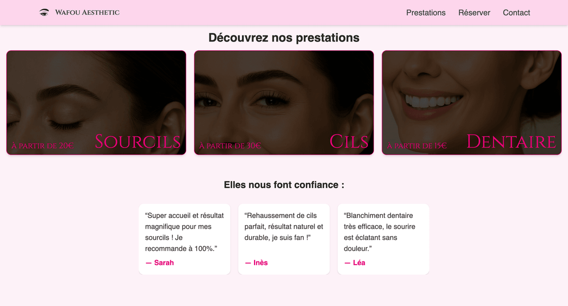 Prestations